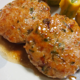 自家製 鶏つくね/砂肝のネギ塩焼き