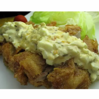特選若鶏の岩塩焼き/地鶏の特製チキン南蛮