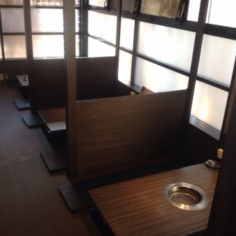Ushita is spacious, so it is recommended for banquets etc. In addition, it can be used in various scenes such as various banquets, families, couple meals ♪ We will prepare seats according to the number of people So please feel free to contact me !!