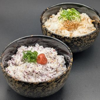 しそごはん/じゃこめし