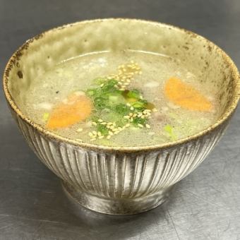 ひとくちテールスープ