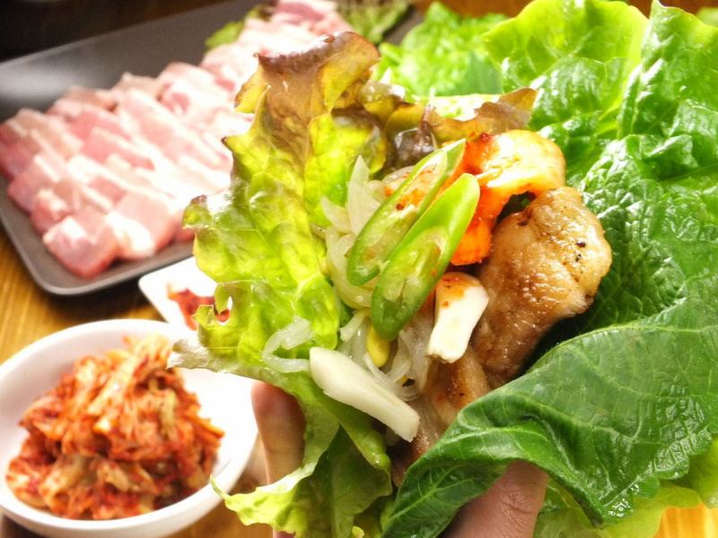 All-you-can-eat samgyeopsal
