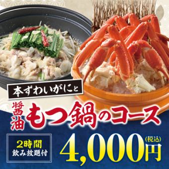 ★WEB予約限定★《もつ鍋と刺身三種》料理8品+2H飲放付※日-木は3H飲放【4000円】