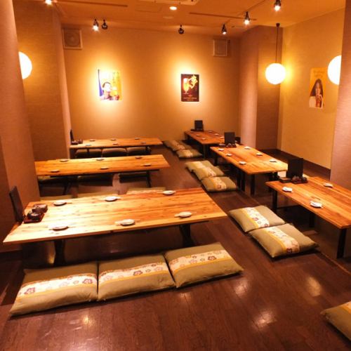 個室は最大50名様までOK