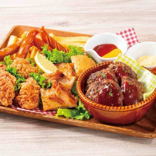 肉盛りプレート