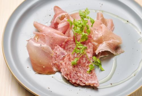 3種の生ハム盛り合わせ