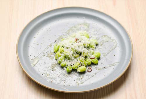 枝豆のカーチョエペペ