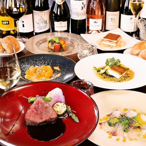 【記念日】こだわり食材で仕上げたコースが大切な1日に華を添える《プライムコース》