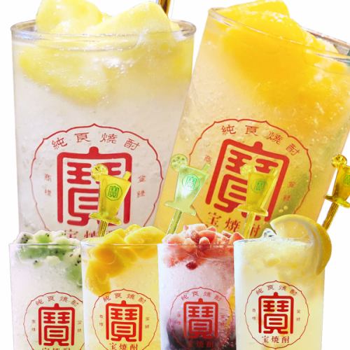 シャリ酎に新しい味が登場!定番の味も更にフルーツ増強で美味しくなりました!