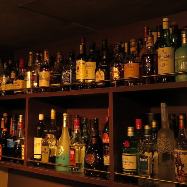 You can relax in a calm atmosphere while being close to “SHOT BAR TERMINAL” station, which looks like an adult retreat on the basement floor of Ikebukuro Station West Exit.The price is reasonable and we have a large selection of liquors.You can also make a cocktail of your choice.