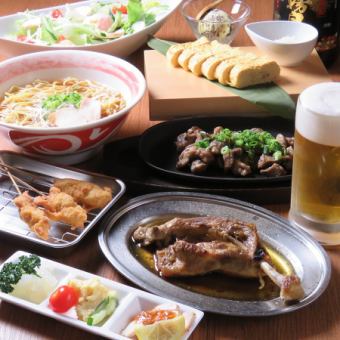 120分飲み放題付！釜焼鳥コース　8品4800円(税込)