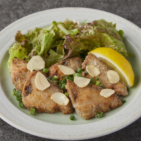 カツオのスタミナ竜田揚げ