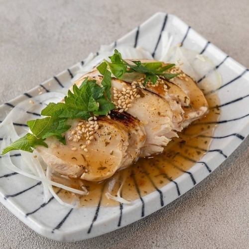 鶏むね肉の梅焼き