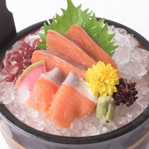 Trout sashimi (from Hokkaido)