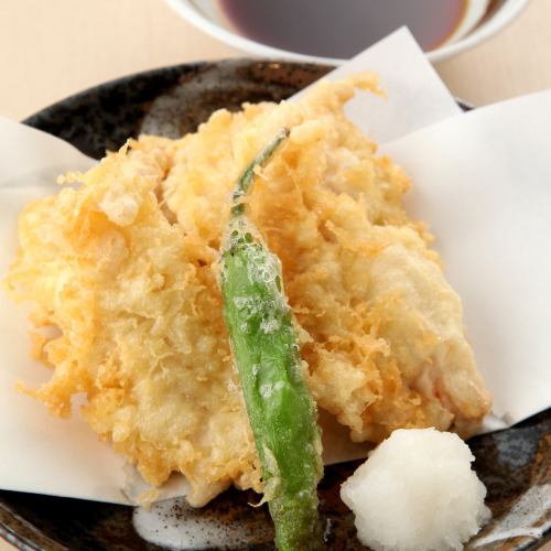 Chicken tempura grated ponzu sauce
