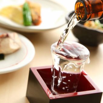 [Course limited] 2 hours premium all-you-can-drink <approximately 40 types> Sake and shochu rank up! 3,300 yen (tax included)