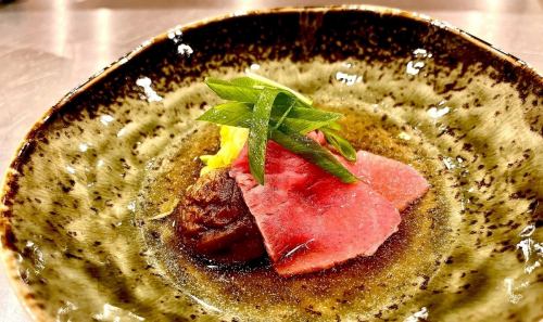 Premium Kuroge Wagyu beef such as Miyazaki beef