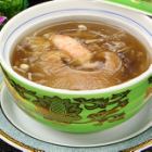 Soup with boiled mini shark fin [soy sauce flavor] Small
