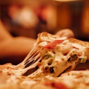 【PIZZA & CHICKEN食べ飲み放題】  120分　4,480円