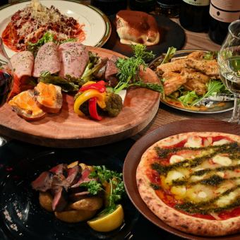 お手軽コース　120分飲み放題付き　７品　4,000円