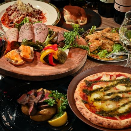 お手軽コース　120分飲み放題付き　７品　4,000円