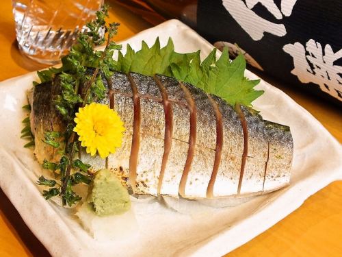 烤三浦松绳鲭鱼