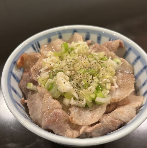 ネギ塩豚丼