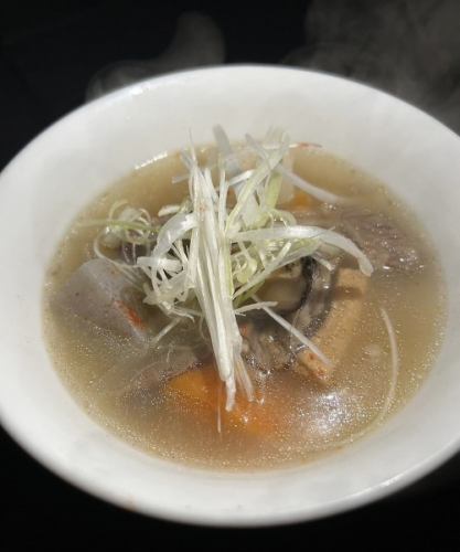 牛煮込みスープ