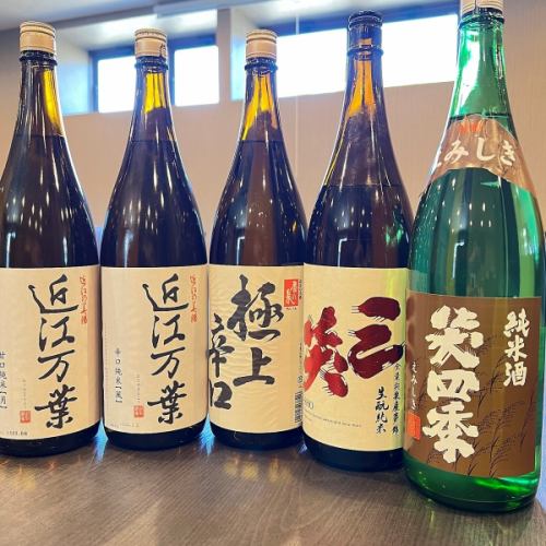 【日本酒発祥の地から仕入れる！】日本酒の数々♪