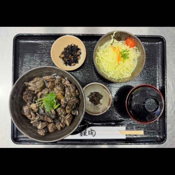 Omi Chicken Charcoal Grilled Rice Bowl Set Meal (Large Serving)