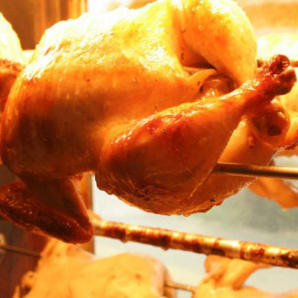 [Very popular!] Rotisserie chicken course♪ 120 minutes all-you-can-drink included 4,000 yen
