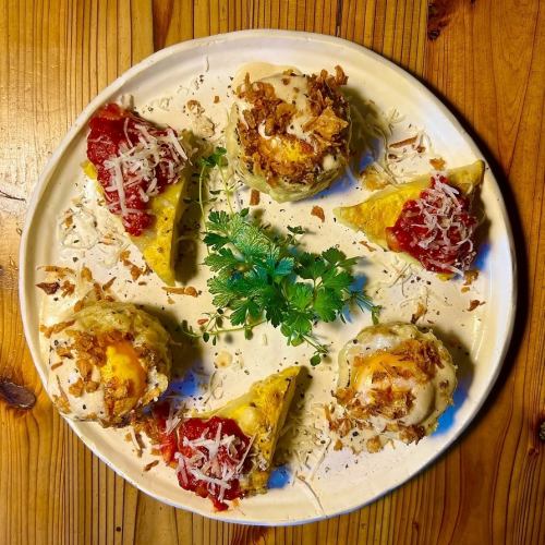 スパニッシュオムレツ＆新しく考えたポテサラ