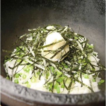 [Specialty] Wasabi rice made in iron pot