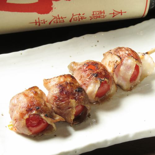 トマトの豚巻き串(一本)