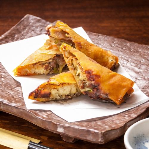 [Popular Item No. 2] Sukiyaki Spring Rolls
