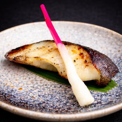[Specialty] Grilled black cod with Saikyo miso