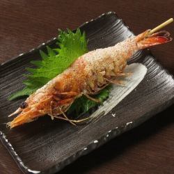 天使の海老の串焼き(一本)