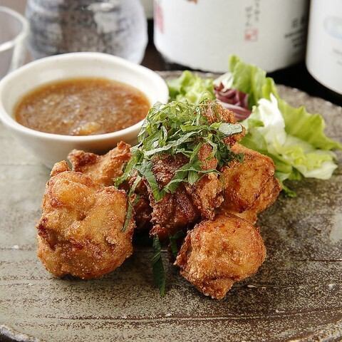 Fried Chicken with Japanese-style Grated Radish Sauce