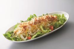 Stick fish salad