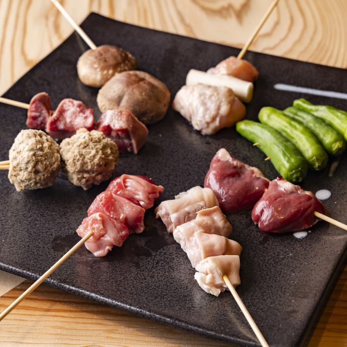 炭火旨串 鶏舌豚【公式】