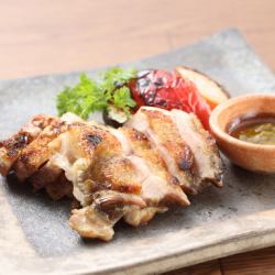 Charbroiled red chicken with yuzu pepper