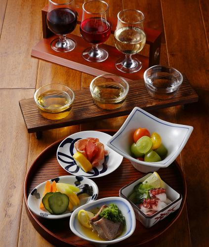 アテの盛り合わせ