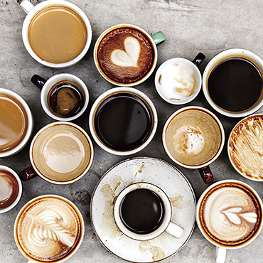 All-you-can-eat buffet with a wide variety of cafe drinks included!