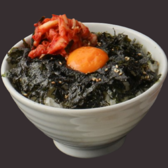 TKG for Yakiniku (rice with egg)