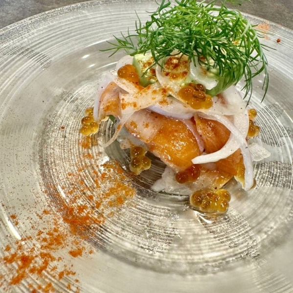 【定番人気♪】魚介のカルパッチョ