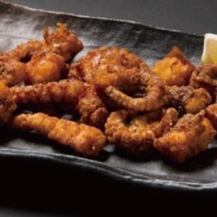 Deep fried octopus