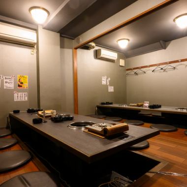 個室席は6名様以上～最大24名までOK！！周りが気にならないプライベート空間は、話に花が咲く肉女子会にもオススメ◎
