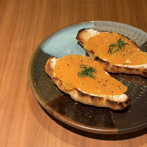 橘子奶油乳酪烤麵包(2 片)