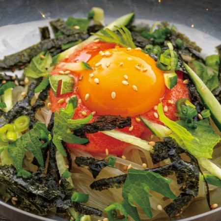 釜玉風めんたいまぜ麺