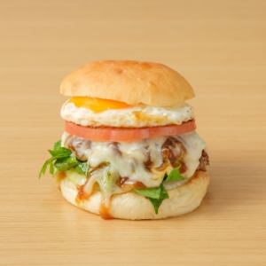 Teriyaki Egg and Cheese Burger